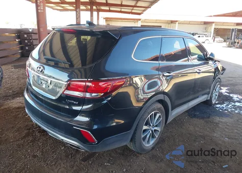 2017 Hyundai Santa Fe Limited from USA, damaged, VIN KM8SN4HF6HU170065